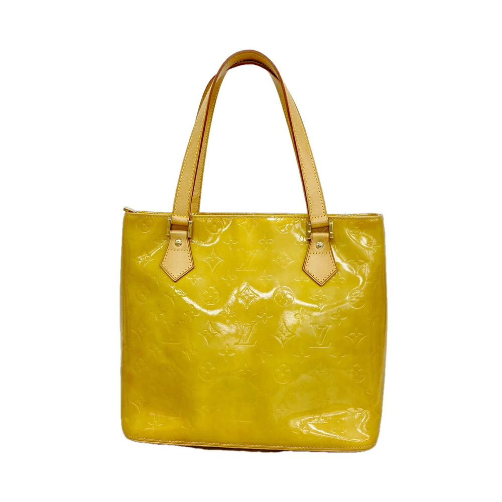 Louis Vuitton Vernis Houston Tote Bag M91004 Beige Women's P3562162